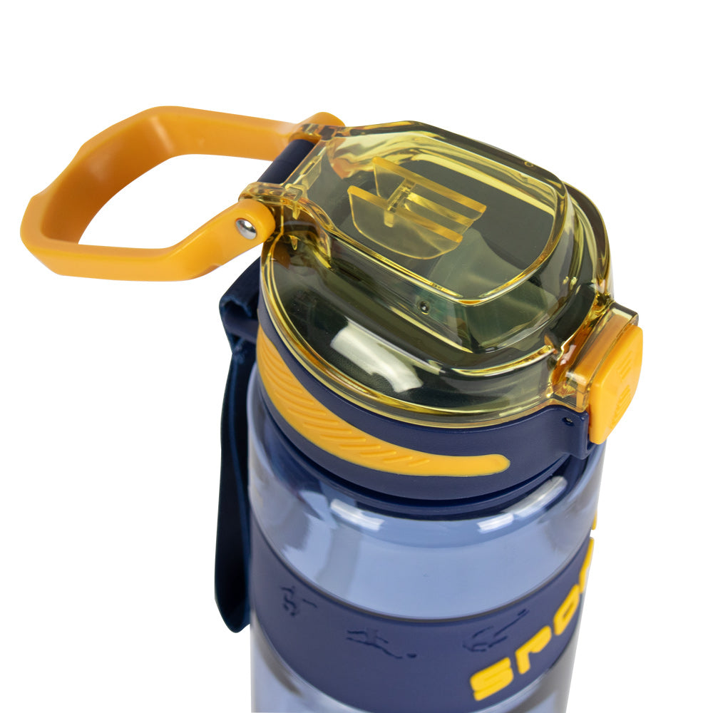 Plastic Water Drinking Bottle with Straw 23 x 8 cm Assorted Colours 7452 (Parcel Rate) (Copy)