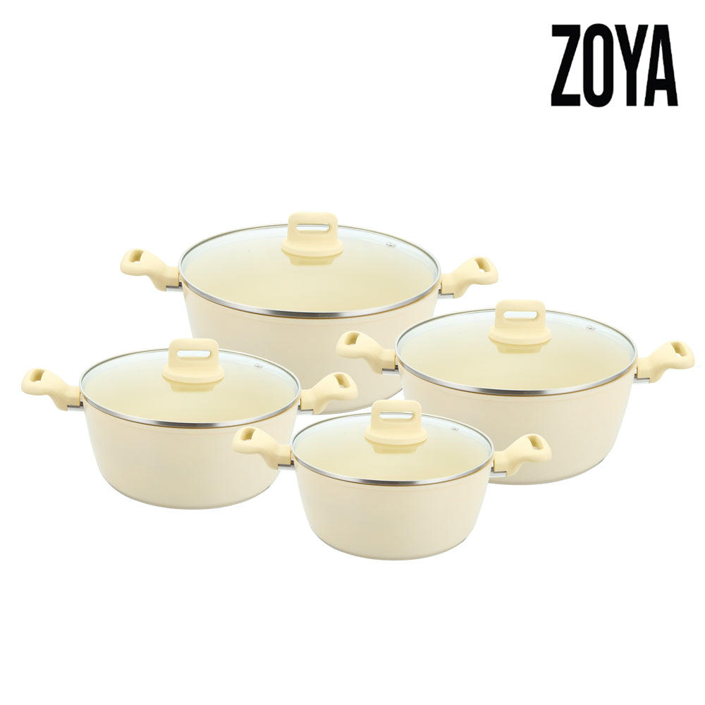 SQ Professional Zoya Forged Stockpot Set of 4 Black 11709 (Big Parcel Rate) (Copy)