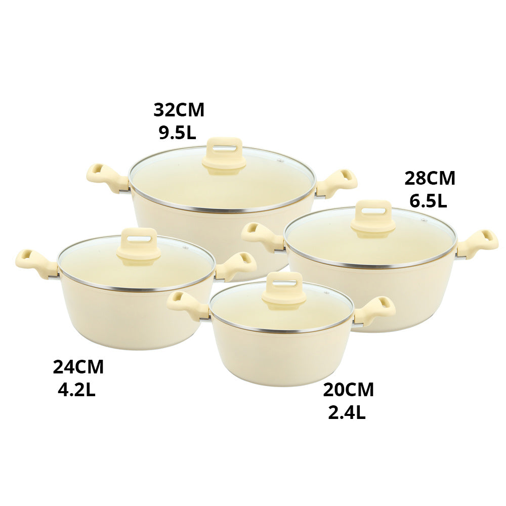 SQ Professional Zoya Forged Stockpot Set of 4 Black 11709 (Big Parcel Rate) (Copy)