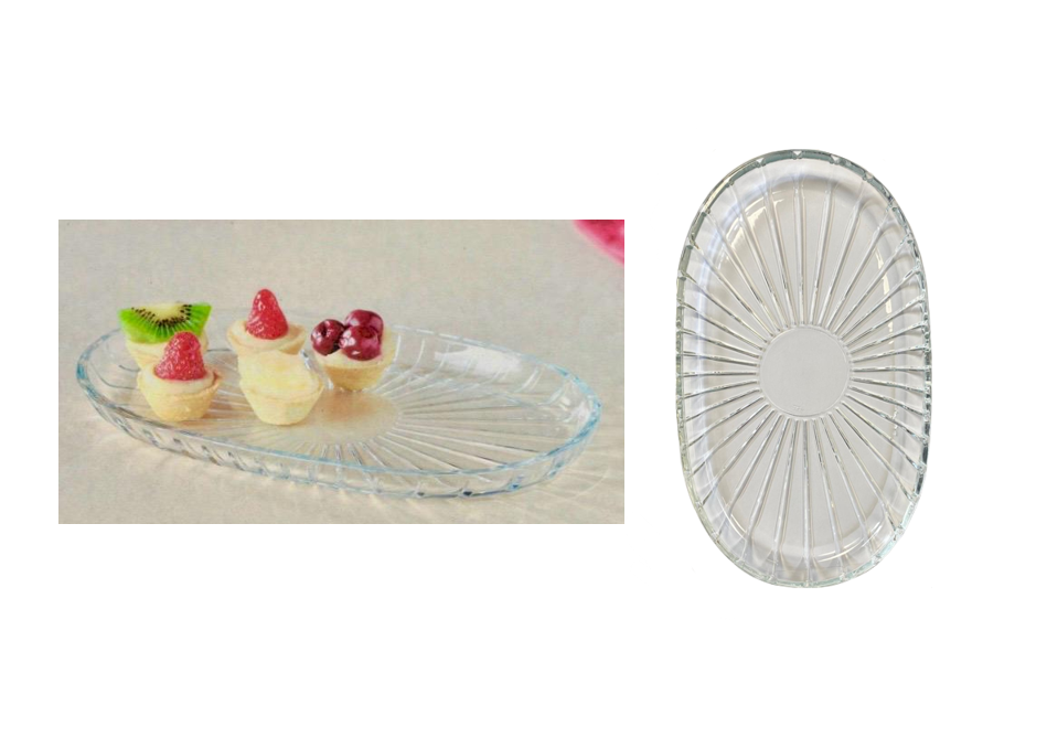 PB Elegant Rectangular Service Plate 54883 (Parcel Plus Rate) (Copy)