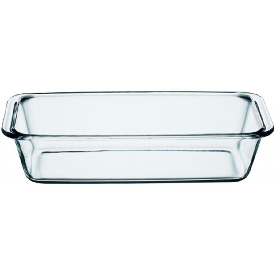 Borcam Rectangle Glass Cake Dish 1.63 Litre / 30cm 59104 (Parcel Plus Rate)