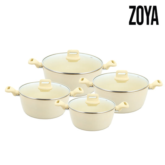 SQ Professional Zoya Forged Stockpot Set of 4 Black 11709 (Big Parcel Rate) (Copy)