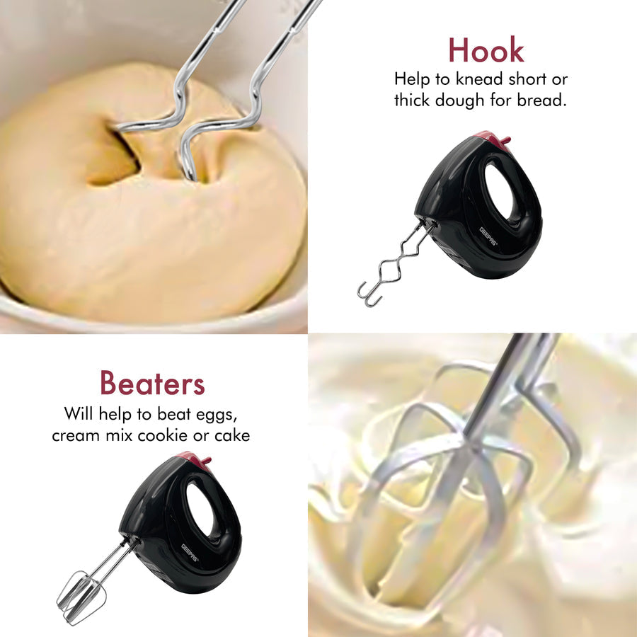 Baking Hand Mixer 7 Speed 150W White GHM43012 (Parcel Rate) (Copy)